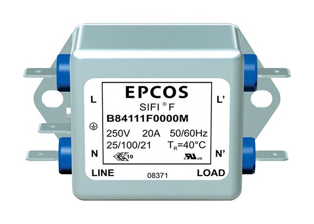 EPCOS B84111F0000M110 Filtros Para Línea De Alimentación