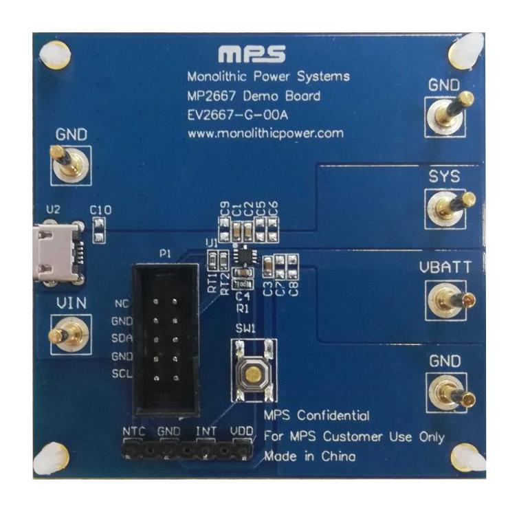 MONOLITHIC POWER SYSTEMS (MPS) EV2667-G-00A Kits De Desarrollo Para Gestión De Baterías