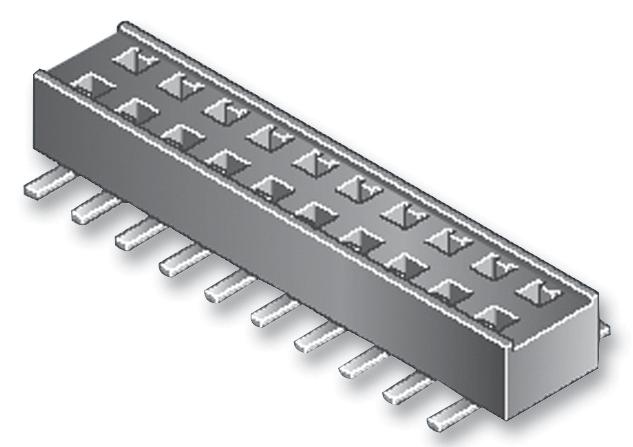 AMPHENOL COMMUNICATIONS SOLUTIONS 55510-108TRLF Conectores Hembra Para PCB