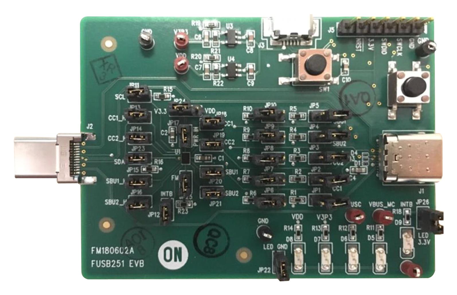 ONSEMI FUSB251GEVB Kits De Desarrollo Para Interfaz / Comunicaciones