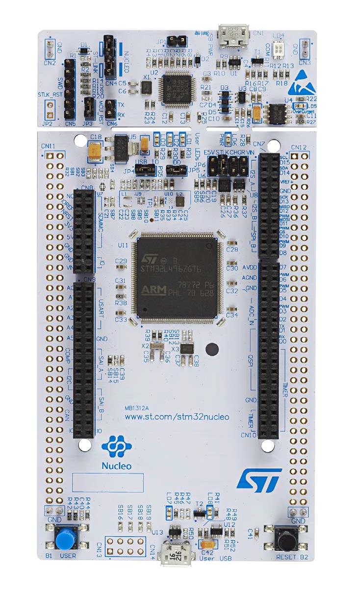 STMICROELECTRONICS NUCLEO-L4P5ZG Kits De Desarrollo Integrado - ARM