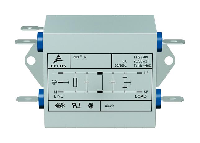 EPCOS B84111A0000A060 Filtros Para Línea De Alimentación