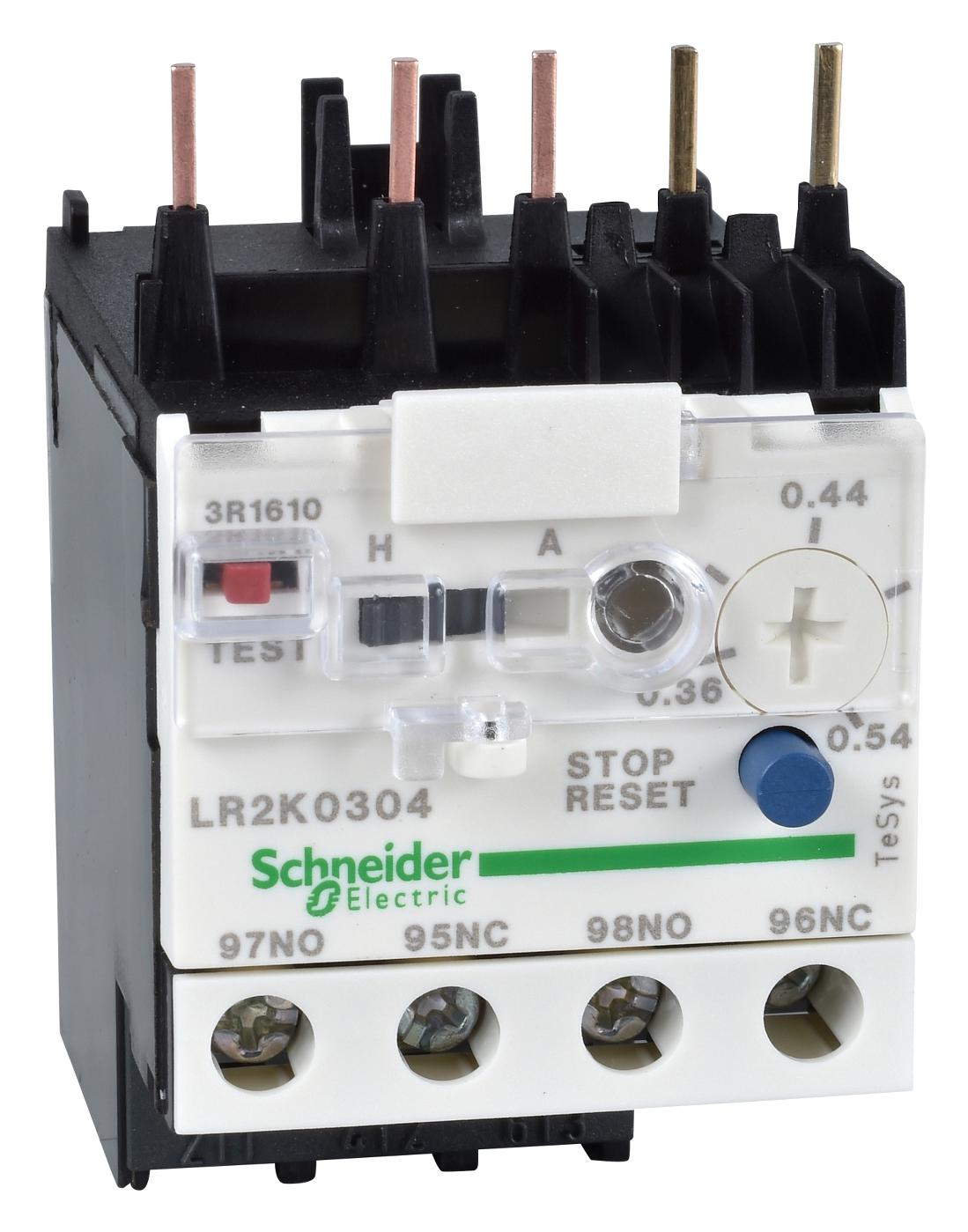 SCHNEIDER ELECTRIC LR2K0304 Relés Electrónicos De Sobrecarga