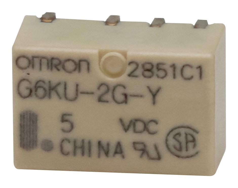 OMRON ELECTRONIC COMPONENTS G6KU-2G-Y  DC5 Relés De Señal