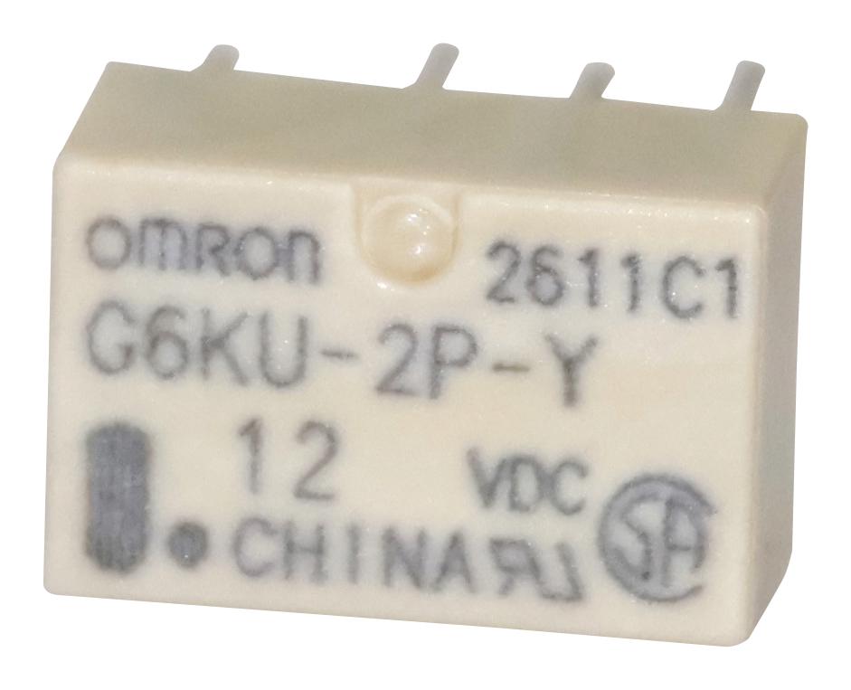 OMRON ELECTRONIC COMPONENTS G6KU-2P-Y  DC12 Relés De Señal