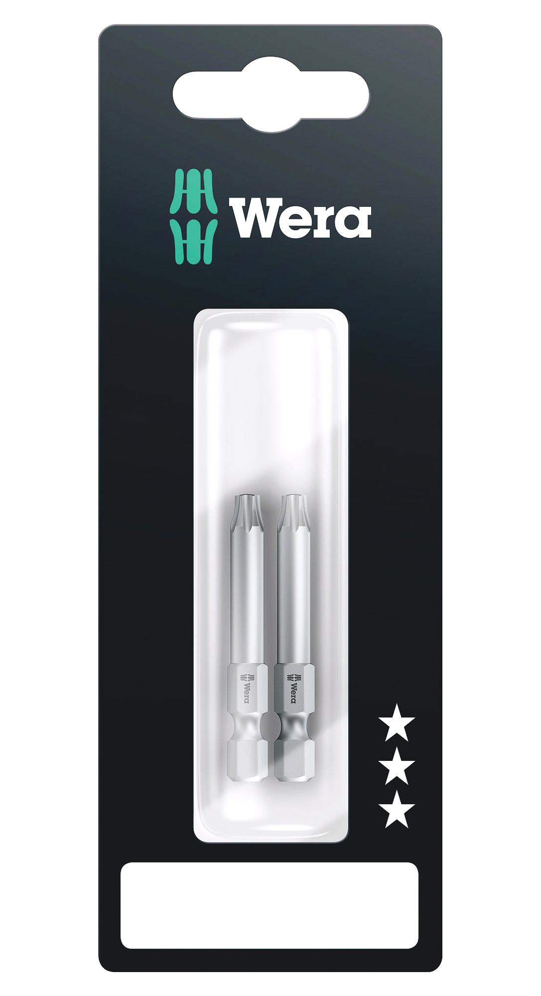 WERA 867/4 Z TX 10 X 152 MM SB Vástagos Hexagonales