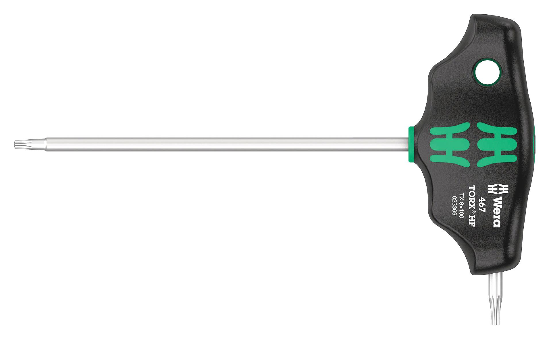 WERA 467 TX HF 8 X 100 MM Destornilladores Torx