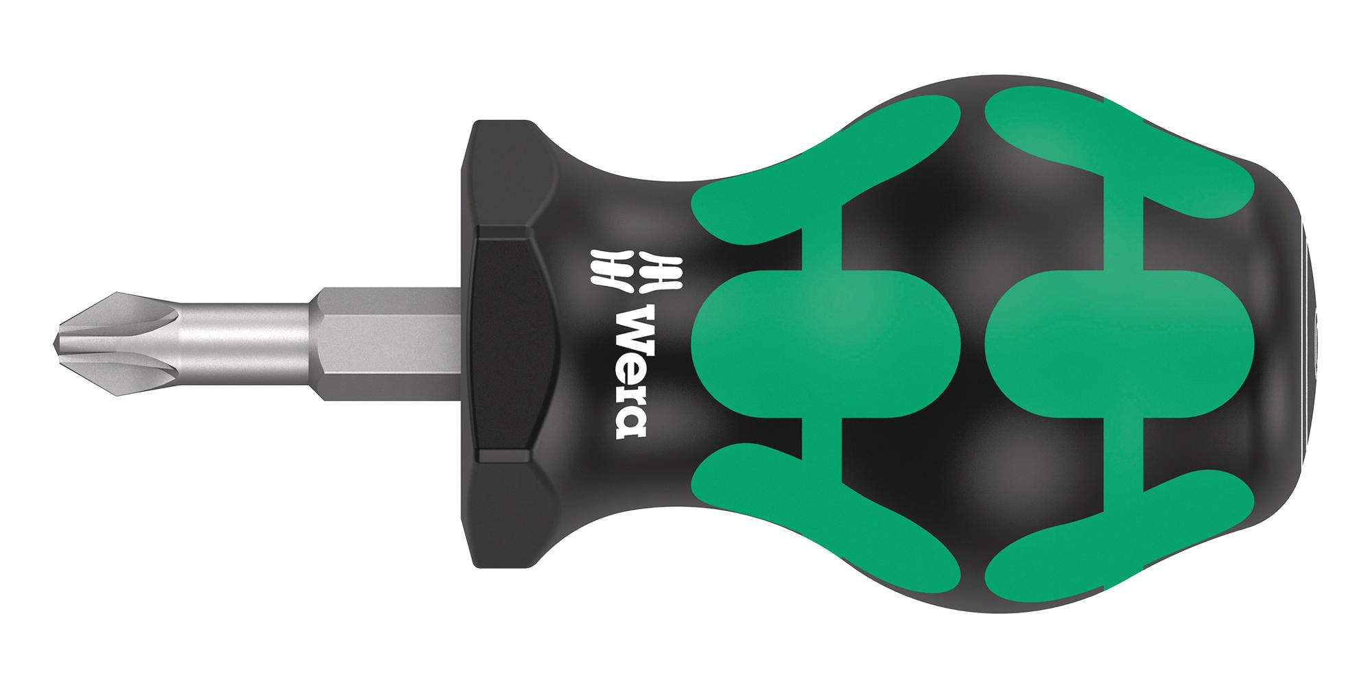 WERA 355 STUBBY PZ 2 X 25 MM Superdrive / Pozidrive