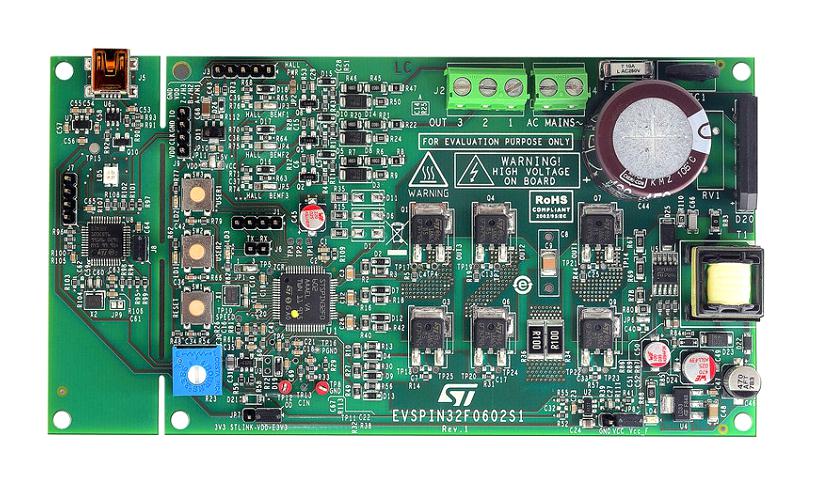 STMICROELECTRONICS EVSPIN32F0602S1 Kits De Desarrollo Para Gestión De Alimentación - Kits De Desarrollo Para Control De Motor