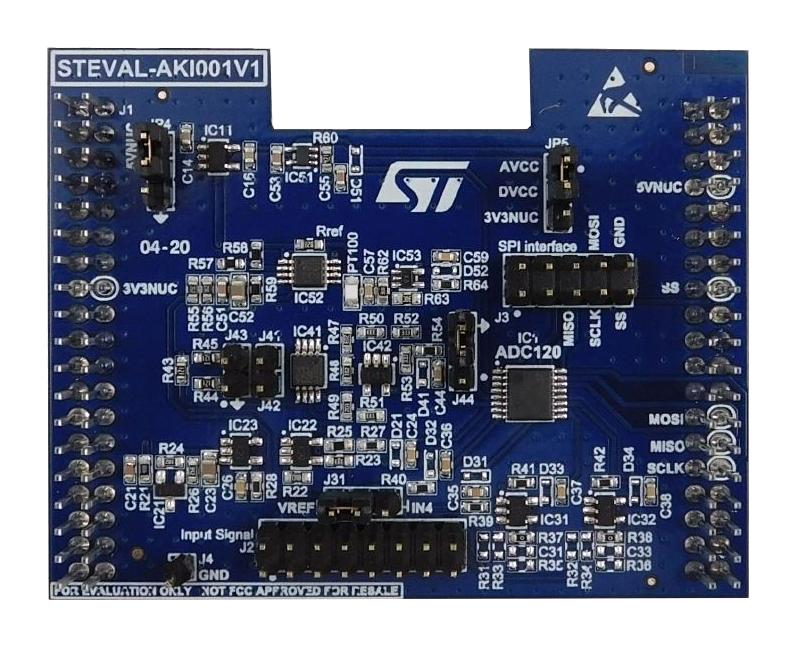 STMICROELECTRONICS STEVAL-AKI001V1 Kits De Desarrollo Para Conversión De Datos - ADC