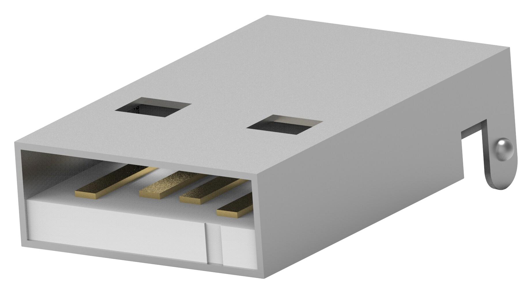 TE CONNECTIVITY 1-1734028-1 Conectores USB