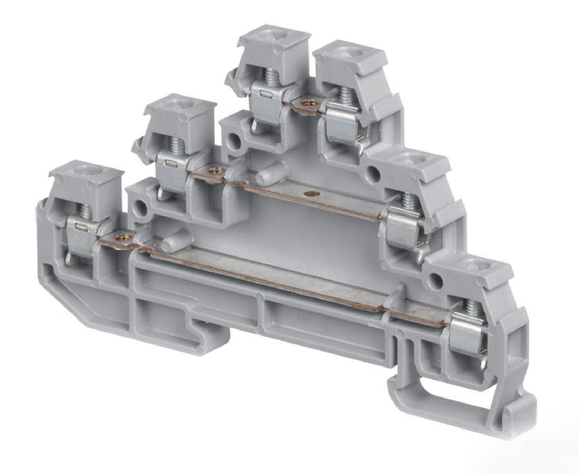 ENTRELEC - TE CONNECTIVITY 1SNA115541R1100 Bloques De Terminales Para Montaje En Carril DIN