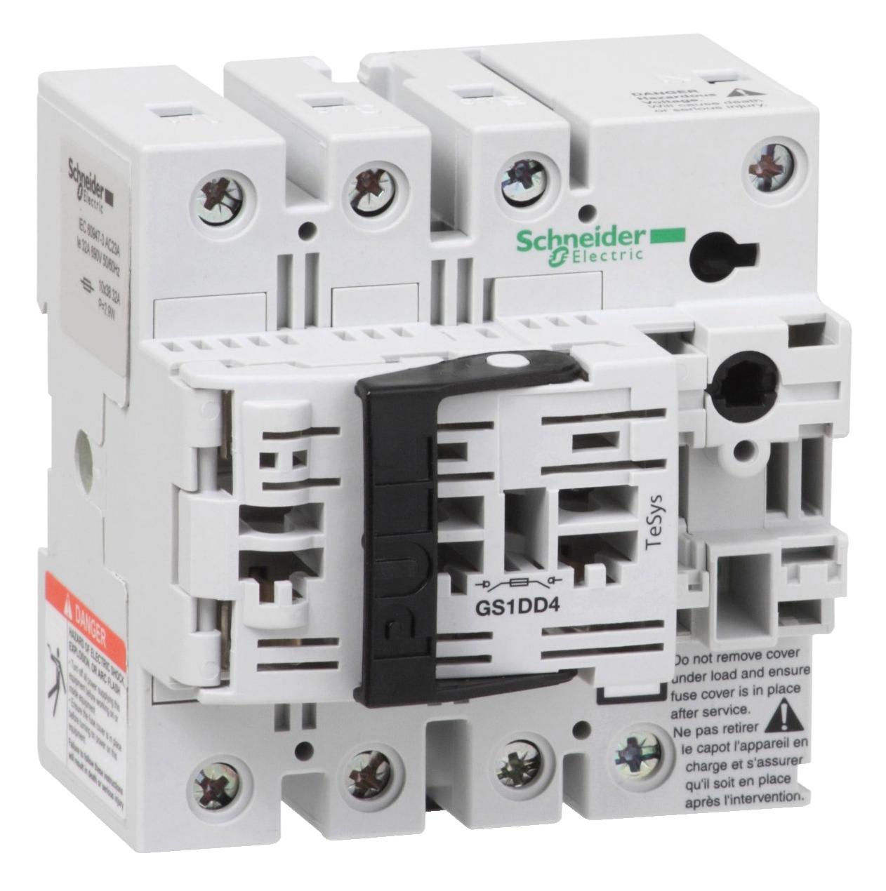 SCHNEIDER ELECTRIC GS1DD4 Interruptores Con Fusible