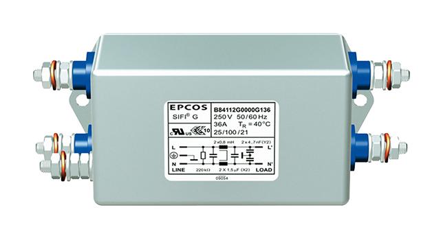 EPCOS B84112G0000G120 Filtros Para Línea De Alimentación