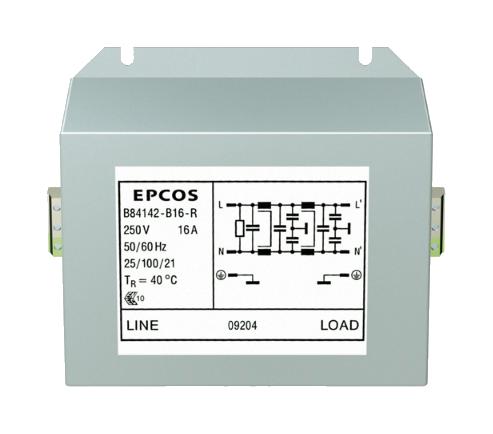 EPCOS B84142B0025R000 Filtros Para Línea De Alimentación