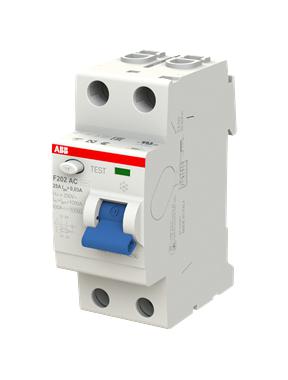 ABB 2CSF202001R3250 Disyuntores RCBO, RCD, GFCI, AFDD