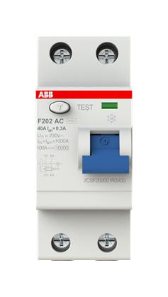 ABB 2CSF202001R3400 Disyuntores RCBO, RCD, GFCI, AFDD