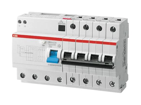 ABB 2CSR254001R1324 Disyuntores RCBO, RCD, GFCI, AFDD