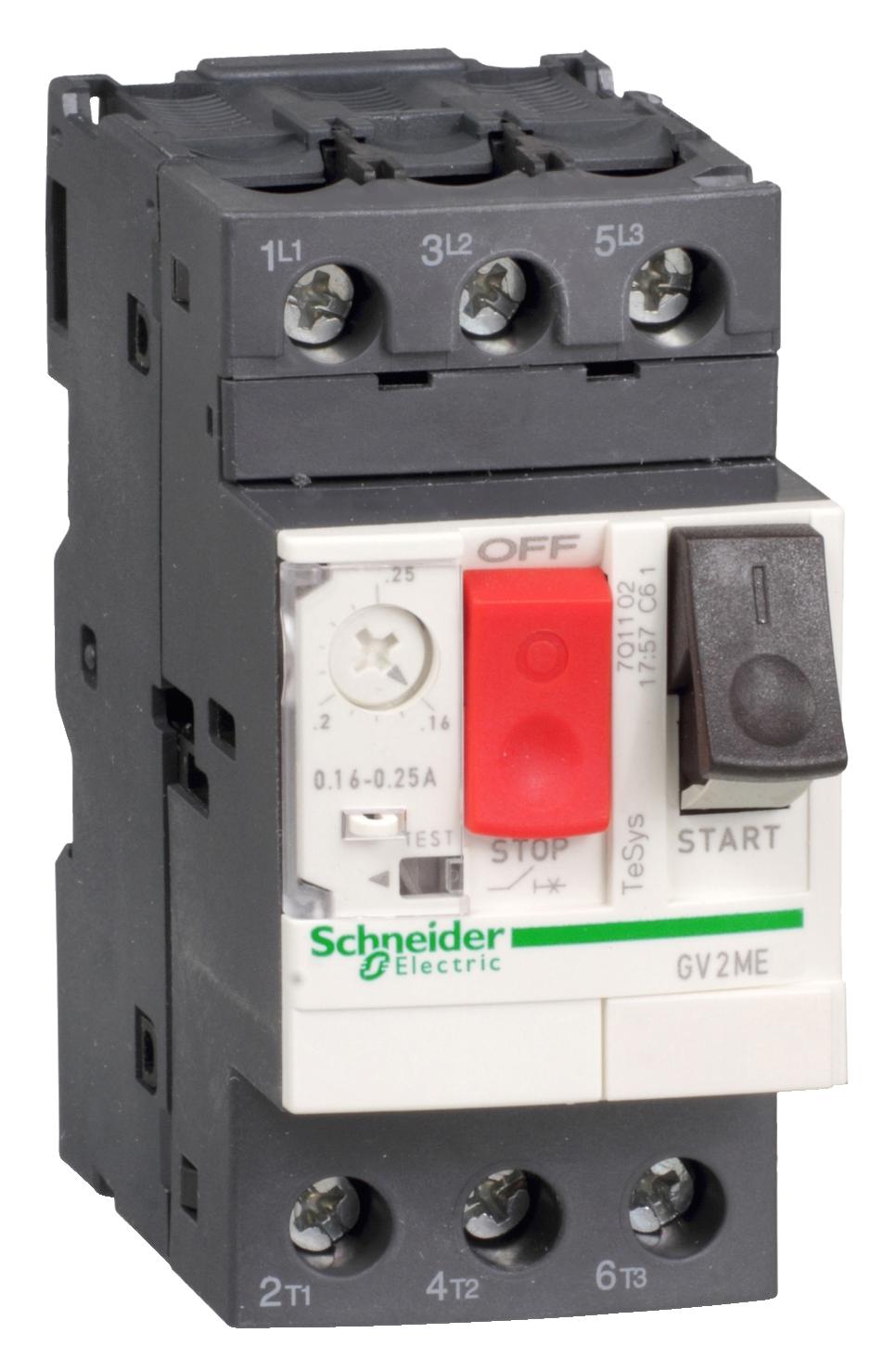 SCHNEIDER ELECTRIC GV2ME06TQ Disyuntores Magnetotérmicos