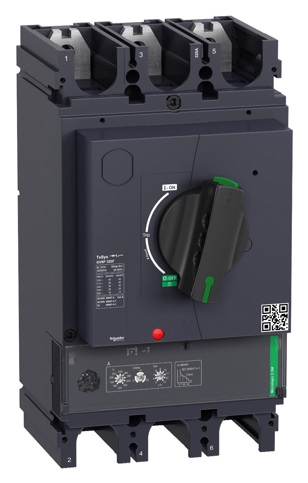 SCHNEIDER ELECTRIC GV6P500H Disyuntores Magnetotérmicos