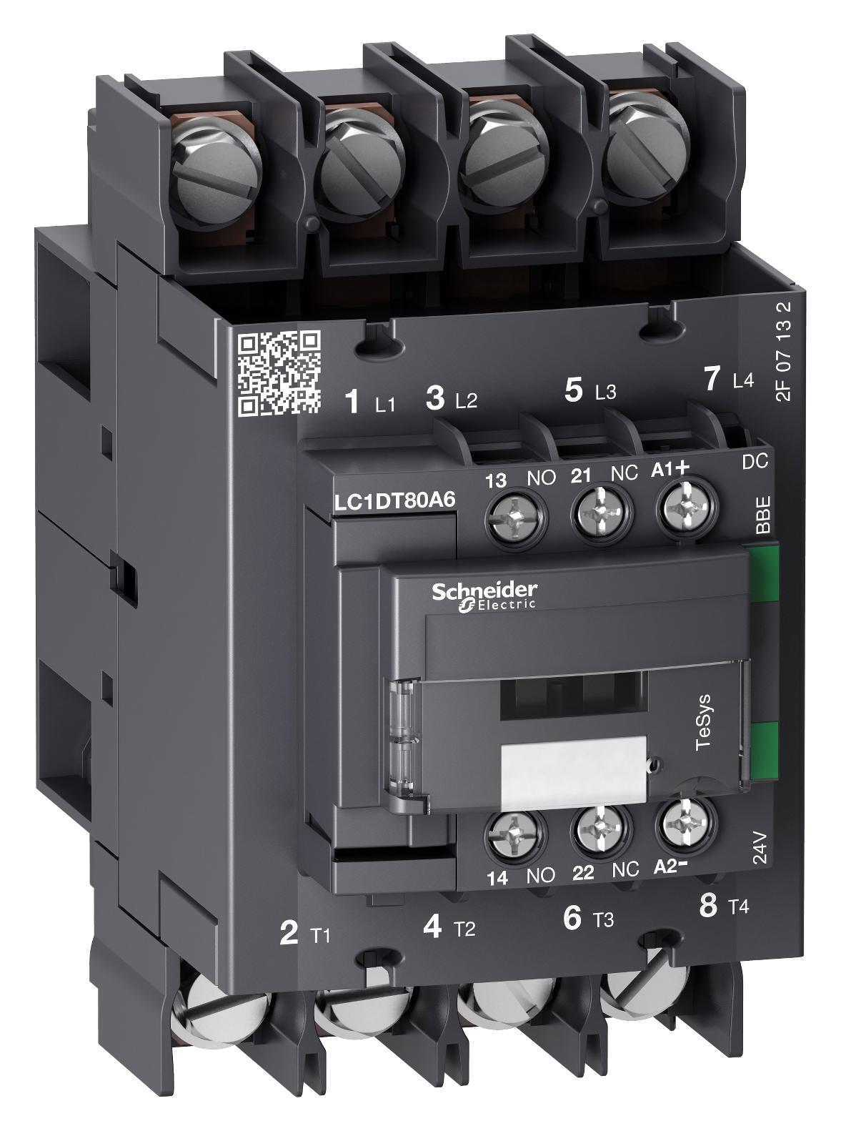 SCHNEIDER ELECTRIC LC1DT80A6BBE Contactores