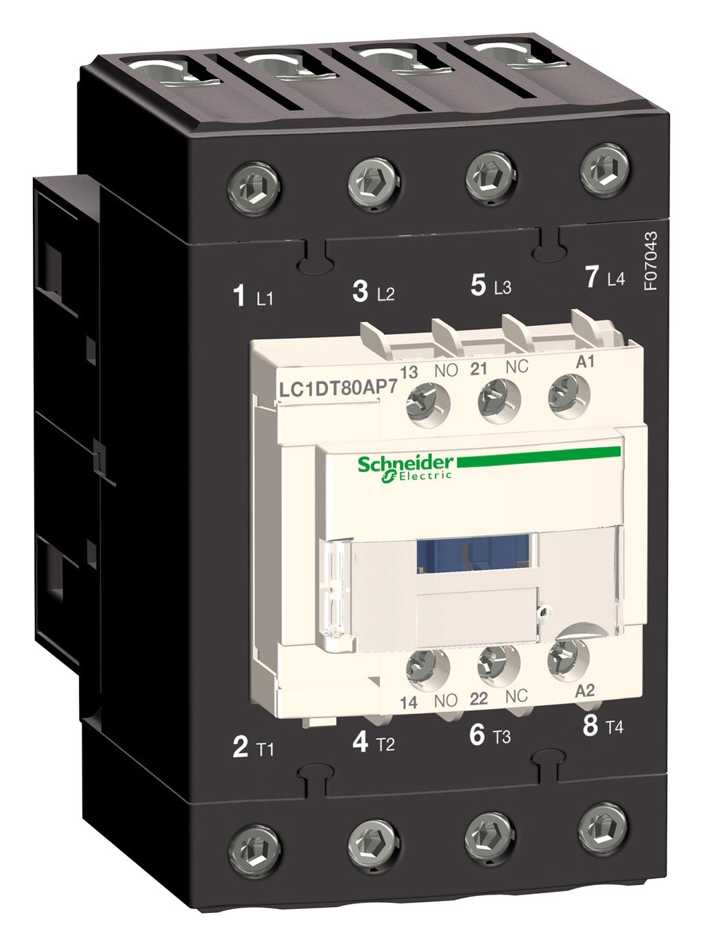 SCHNEIDER ELECTRIC LC1DT80AE7 Contactores