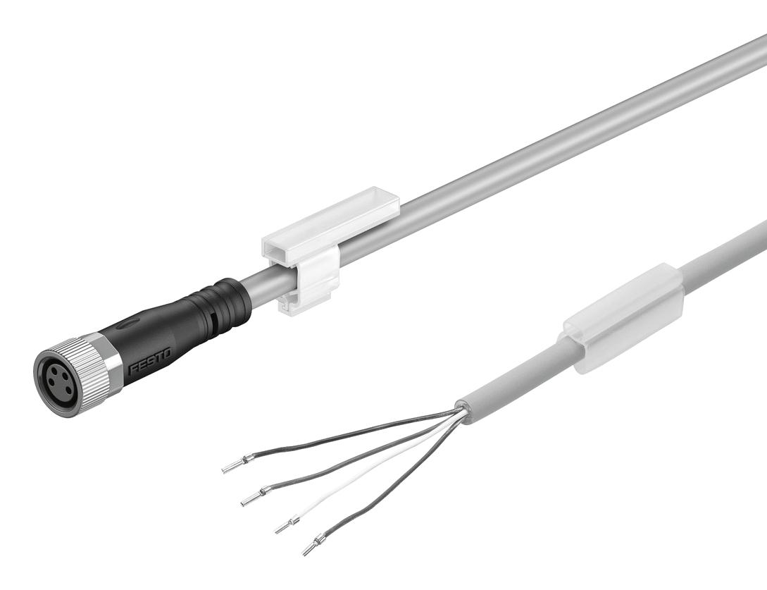 FESTO NEBU-M8G4-K-2.5-LE4 Conjuntos De Cables Para Sensores