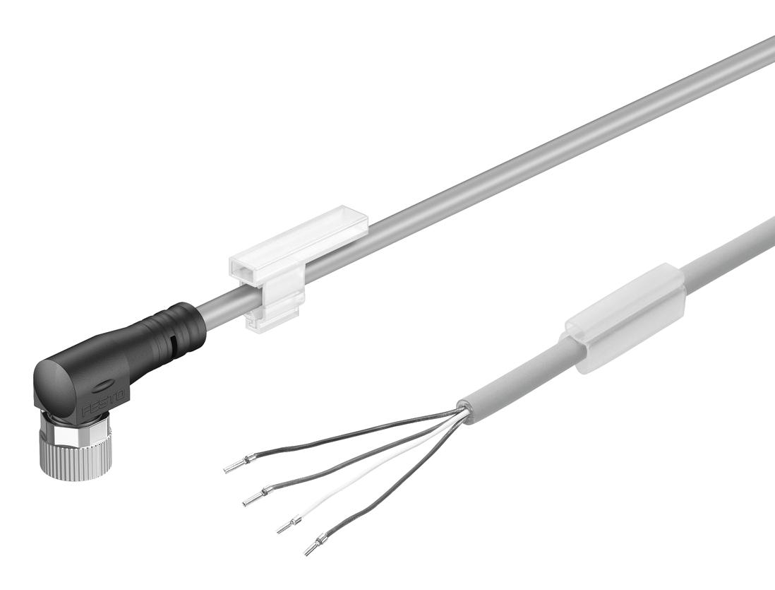 FESTO NEBU-M8W4-K-5-LE4 Conjuntos De Cables Para Sensores