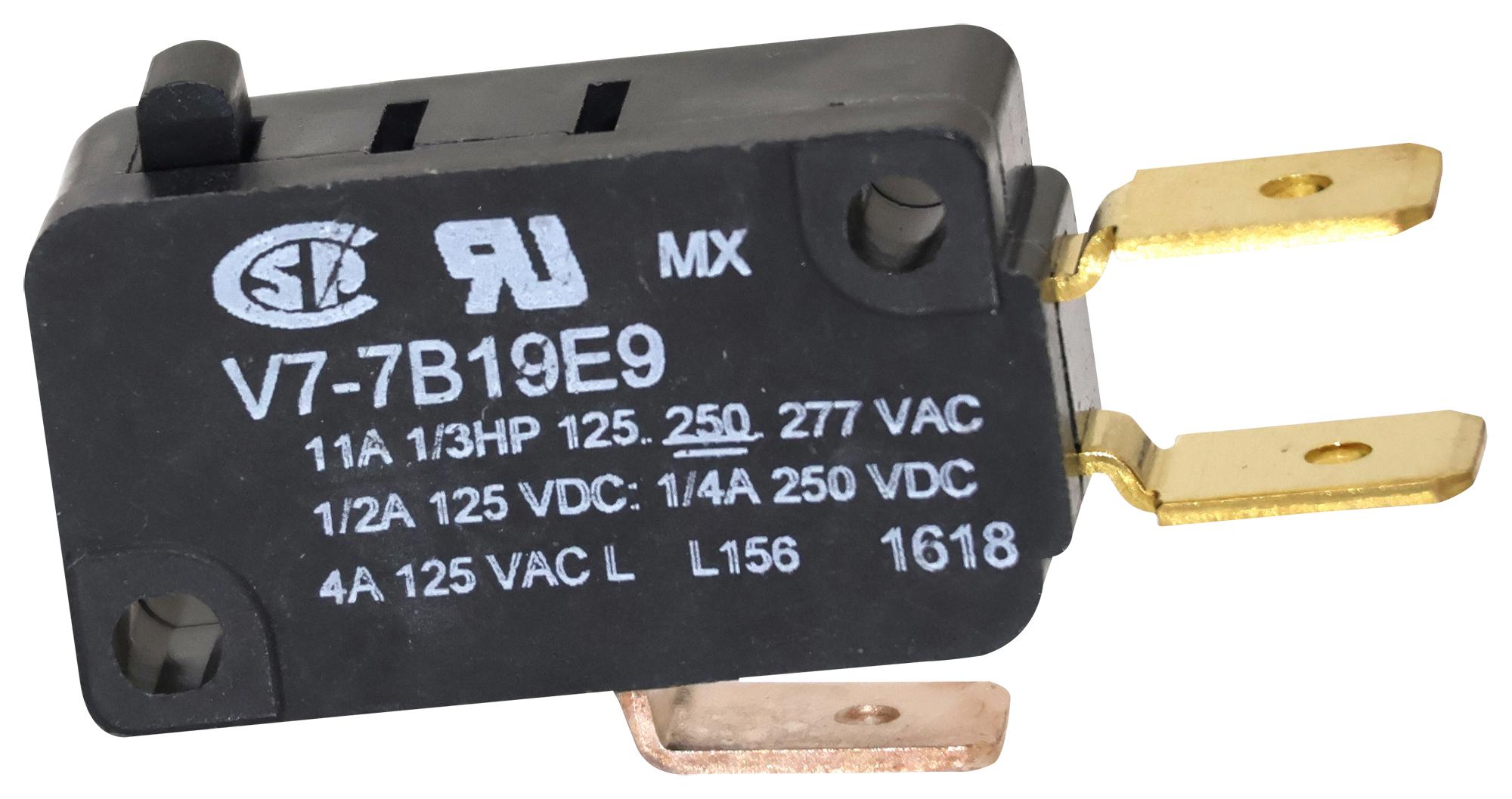 HONEYWELL / PARTNER STOCK V7-7B19E9 Microinterruptores De Acción Rápida