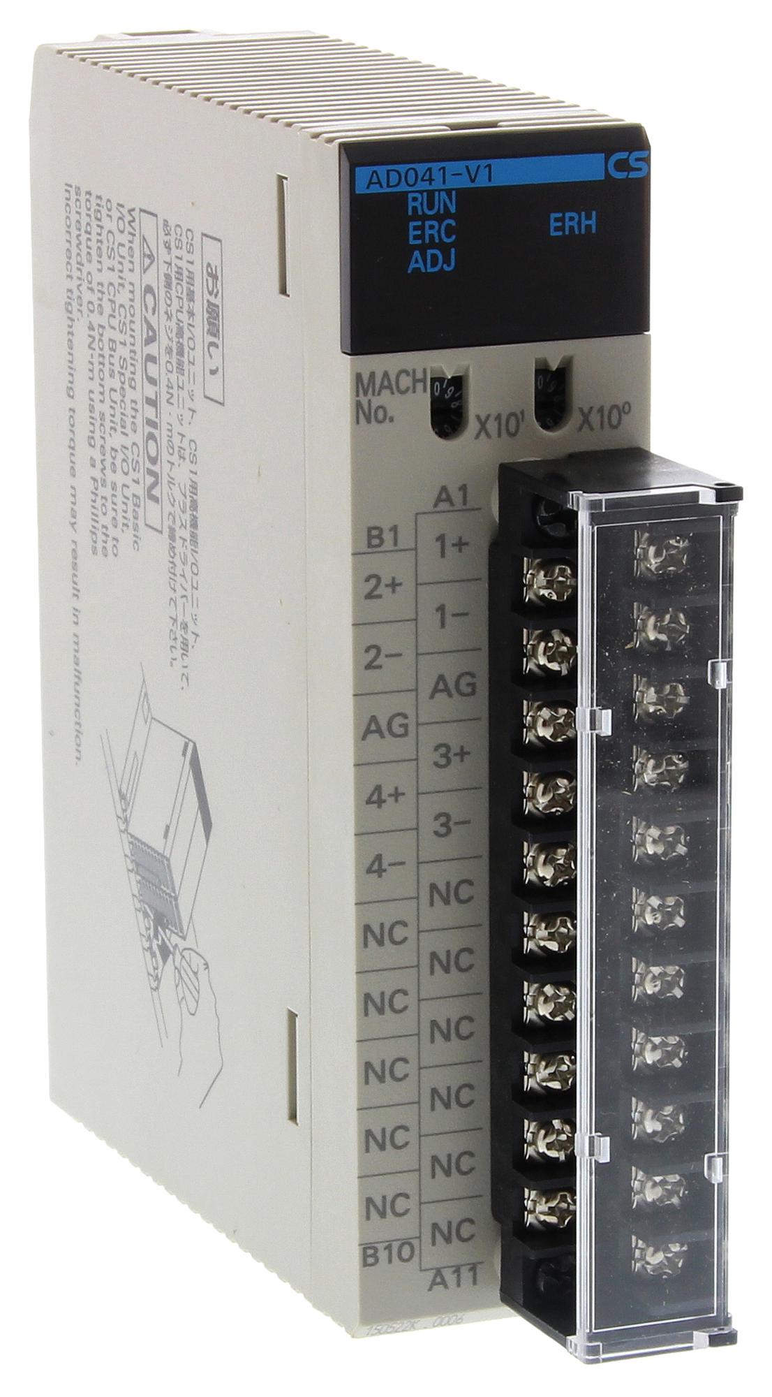 OMRON INDUSTRIAL AUTOMATION CS1W-AD041-V1 PLCs De Entrada Analógica