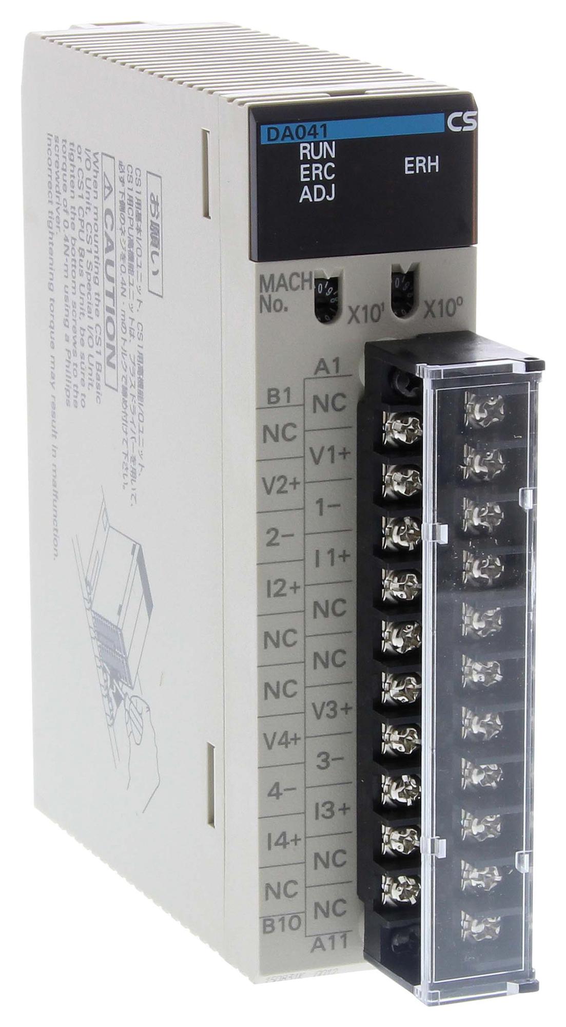 OMRON INDUSTRIAL AUTOMATION CS1W-DA041 PLCs De Salida Analógica