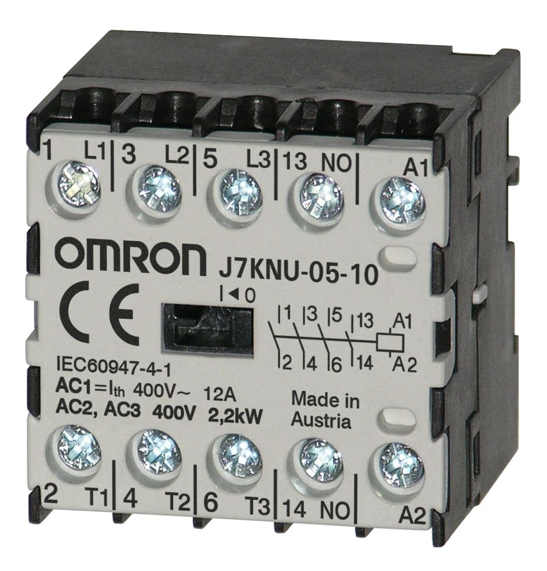 OMRON INDUSTRIAL AUTOMATION J7KNU-05-10 24D Contactores