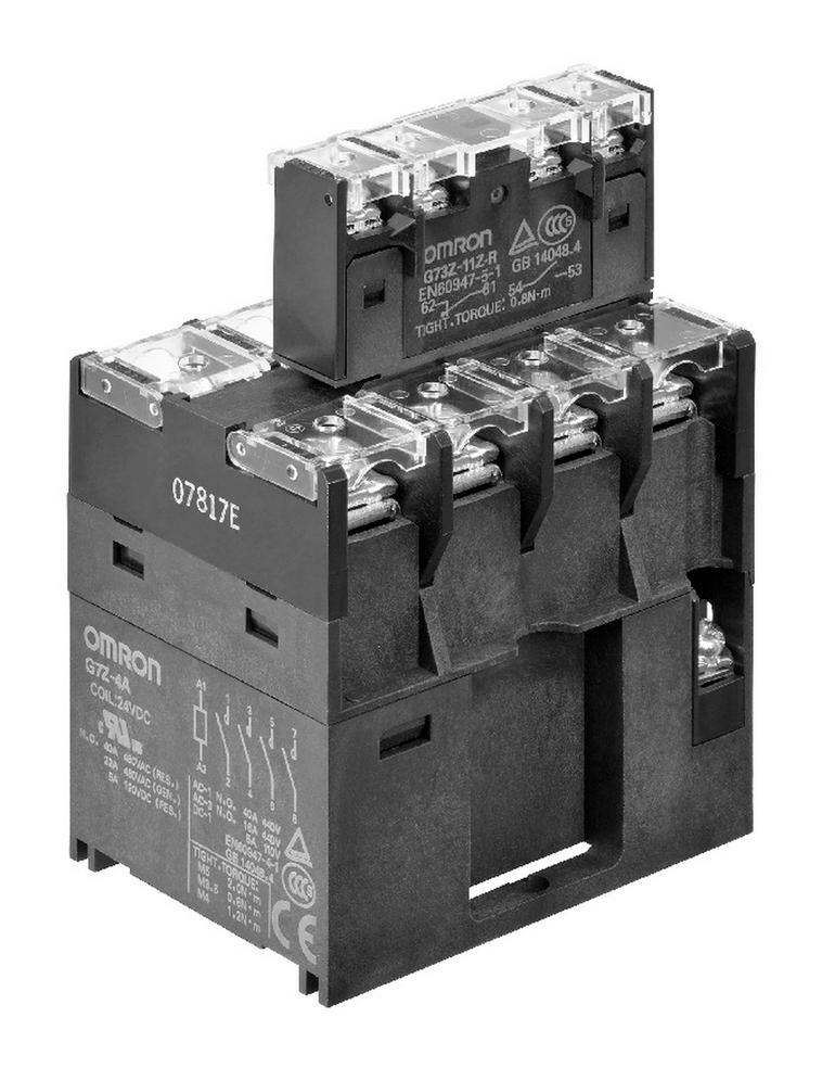 OMRON INDUSTRIAL AUTOMATION G7Z-4A-02Z-R  DC24 Relés De Potencia