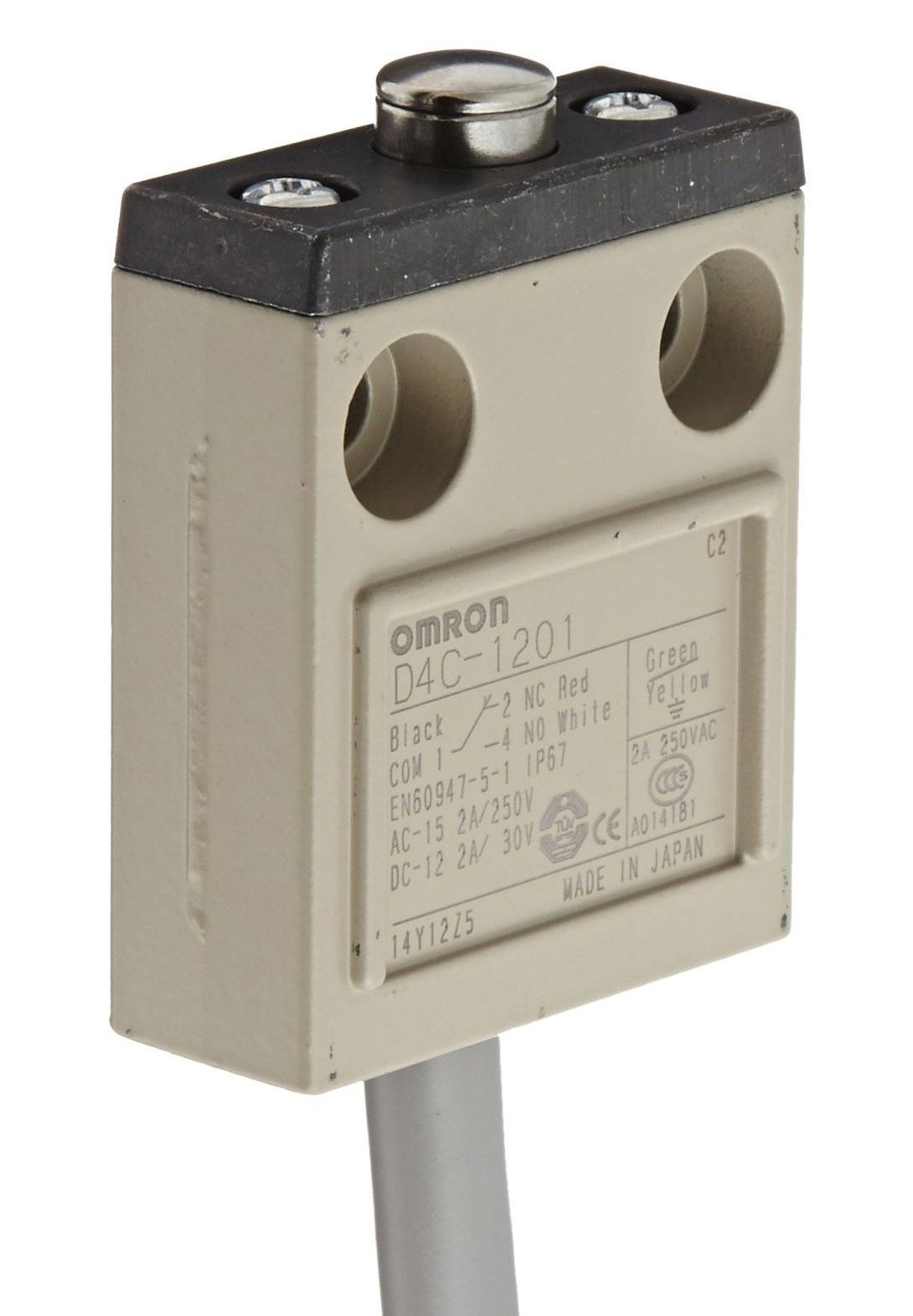 OMRON INDUSTRIAL AUTOMATION D4C-1201 Interruptores De Límite