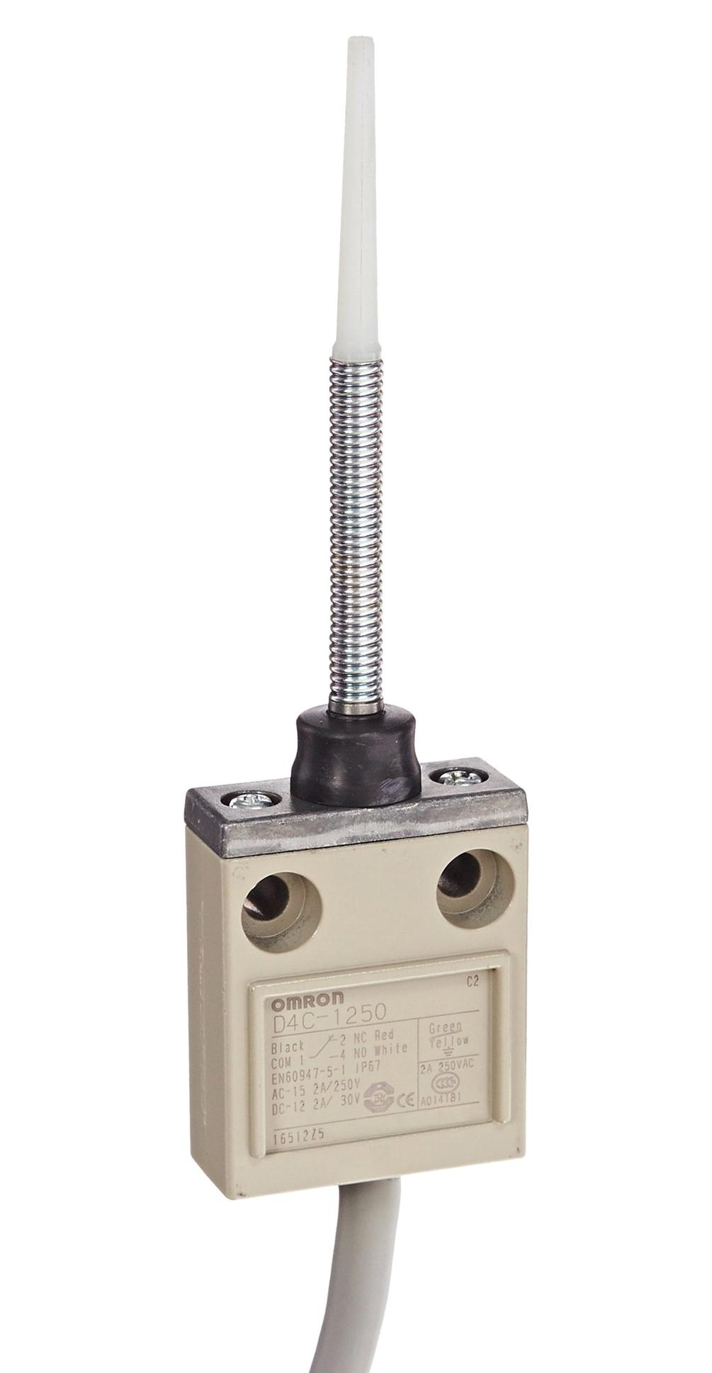 OMRON INDUSTRIAL AUTOMATION D4C-1250 Interruptores De Límite