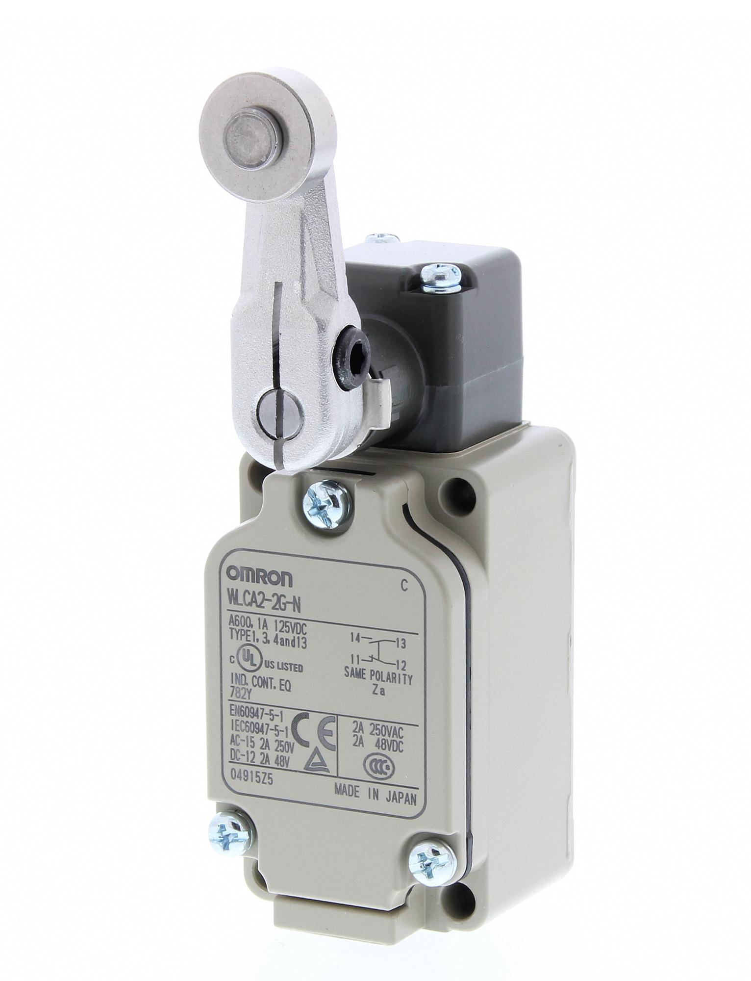 OMRON INDUSTRIAL AUTOMATION WLCA2-2NG-N Interruptores De Límite