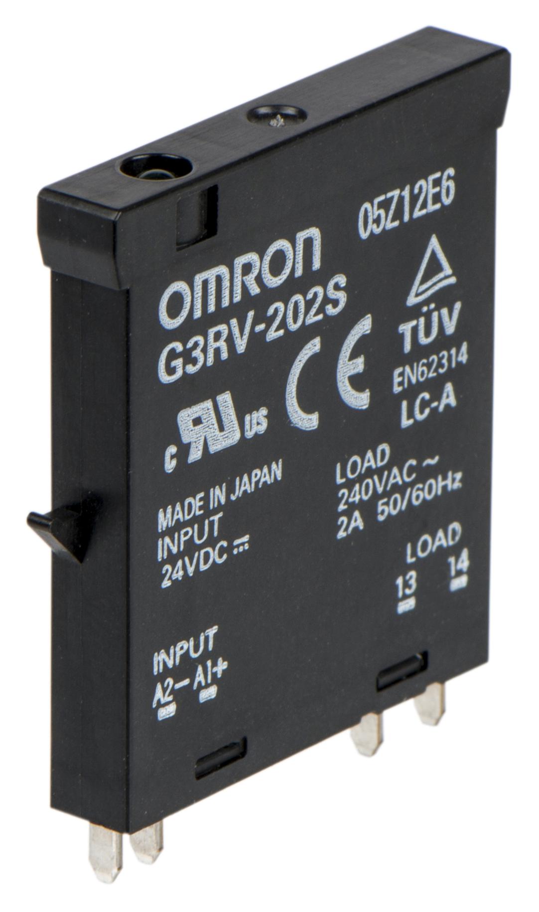 OMRON INDUSTRIAL AUTOMATION G3RV-202S  DC24 Relés De Estado Sólido