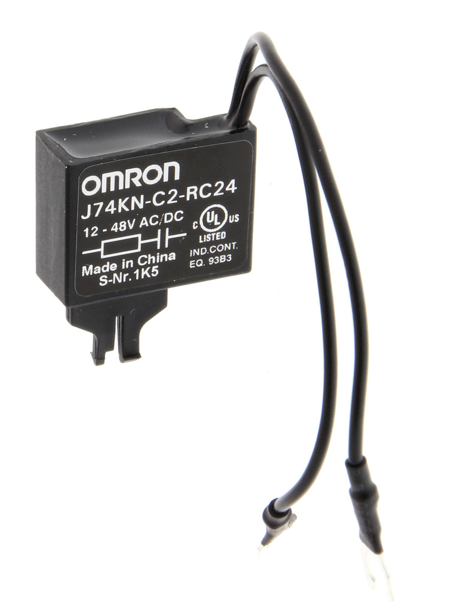 OMRON INDUSTRIAL AUTOMATION J74KN-C2-RC24 Contactos Auxiliares Para Contactores