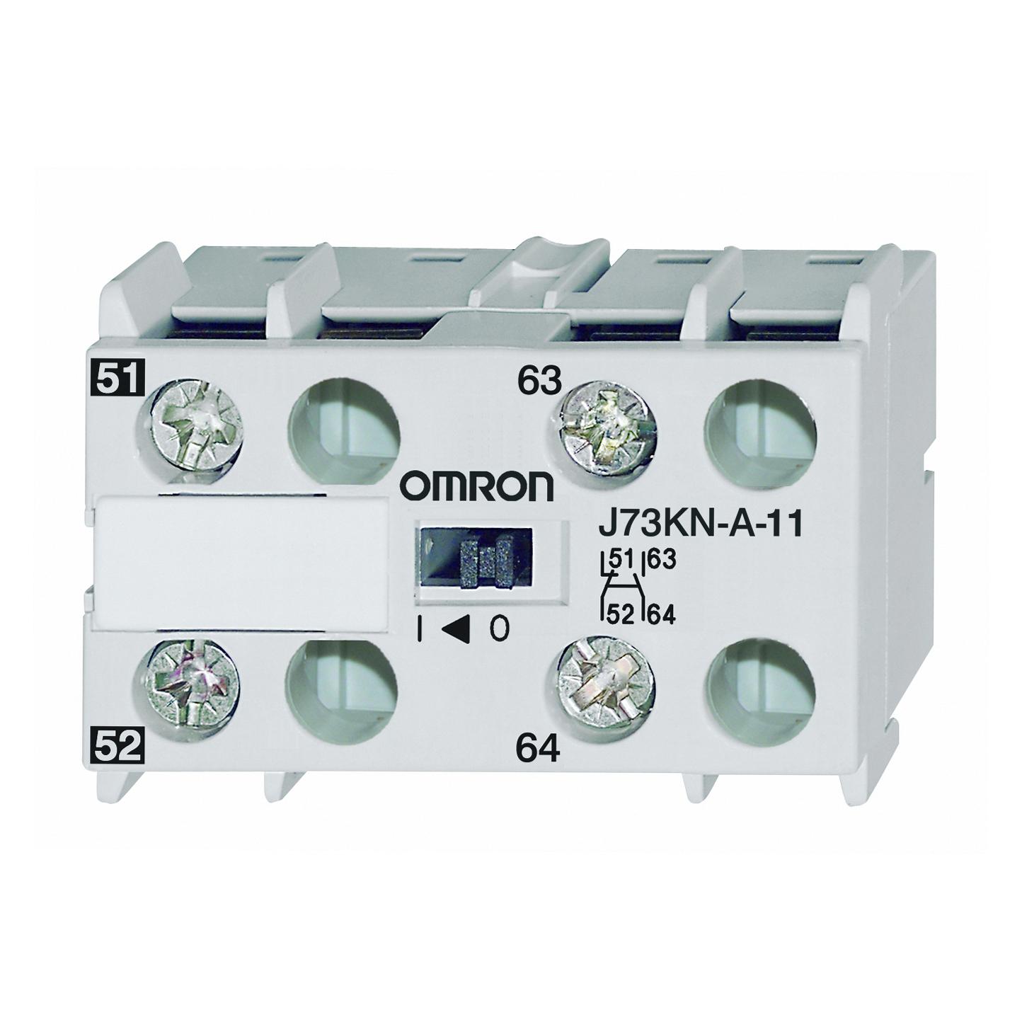 OMRON INDUSTRIAL AUTOMATION J73KN-A-11 Contactos Auxiliares Para Contactores