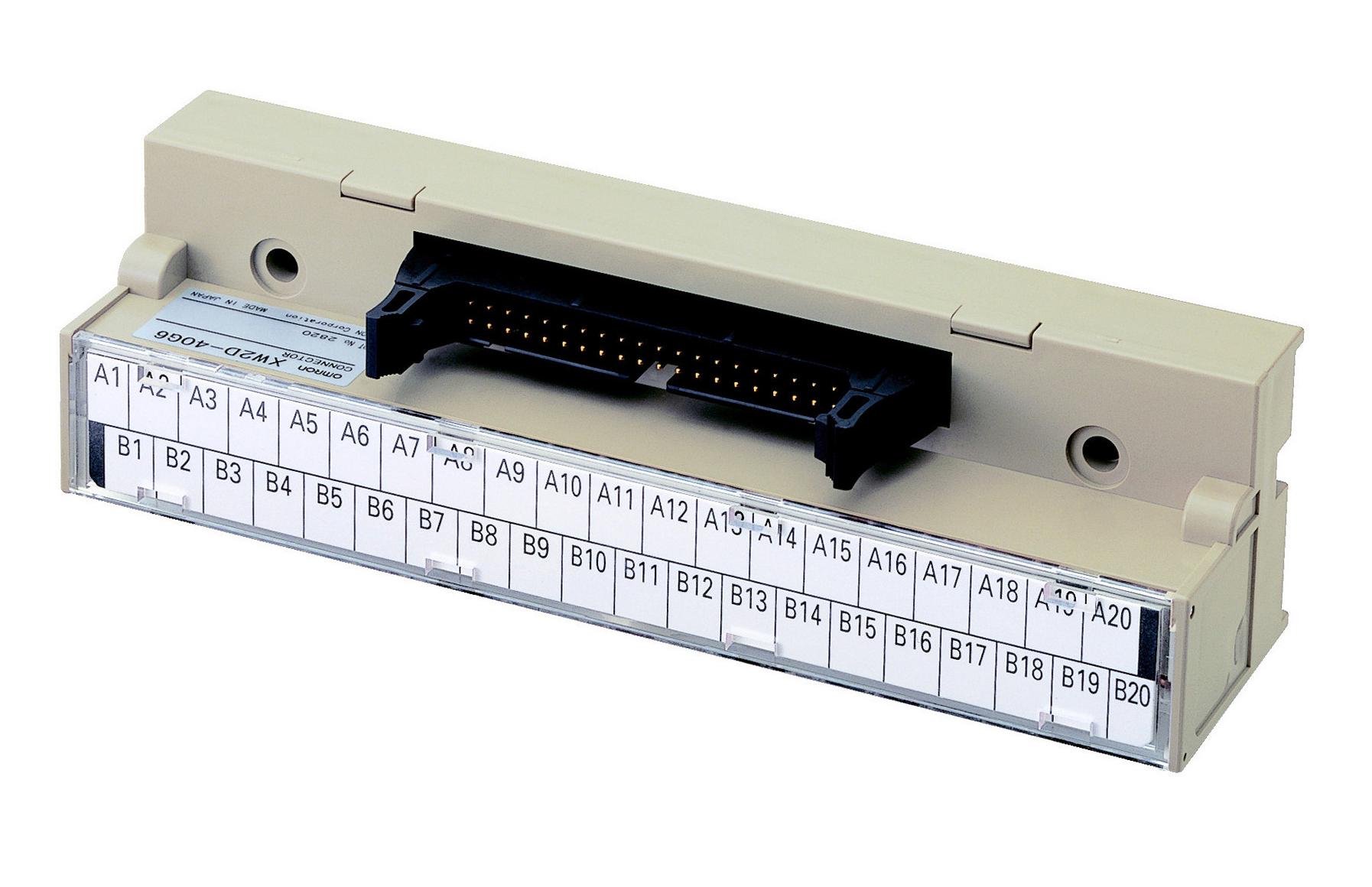 OMRON INDUSTRIAL AUTOMATION XW2D-40G6 Módulos De Interfaz Para Bloques De Terminales