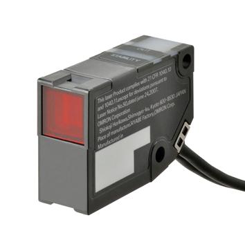 OMRON INDUSTRIAL AUTOMATION E3NC-LH03 2M Sensores Fotoeléctricos Láser