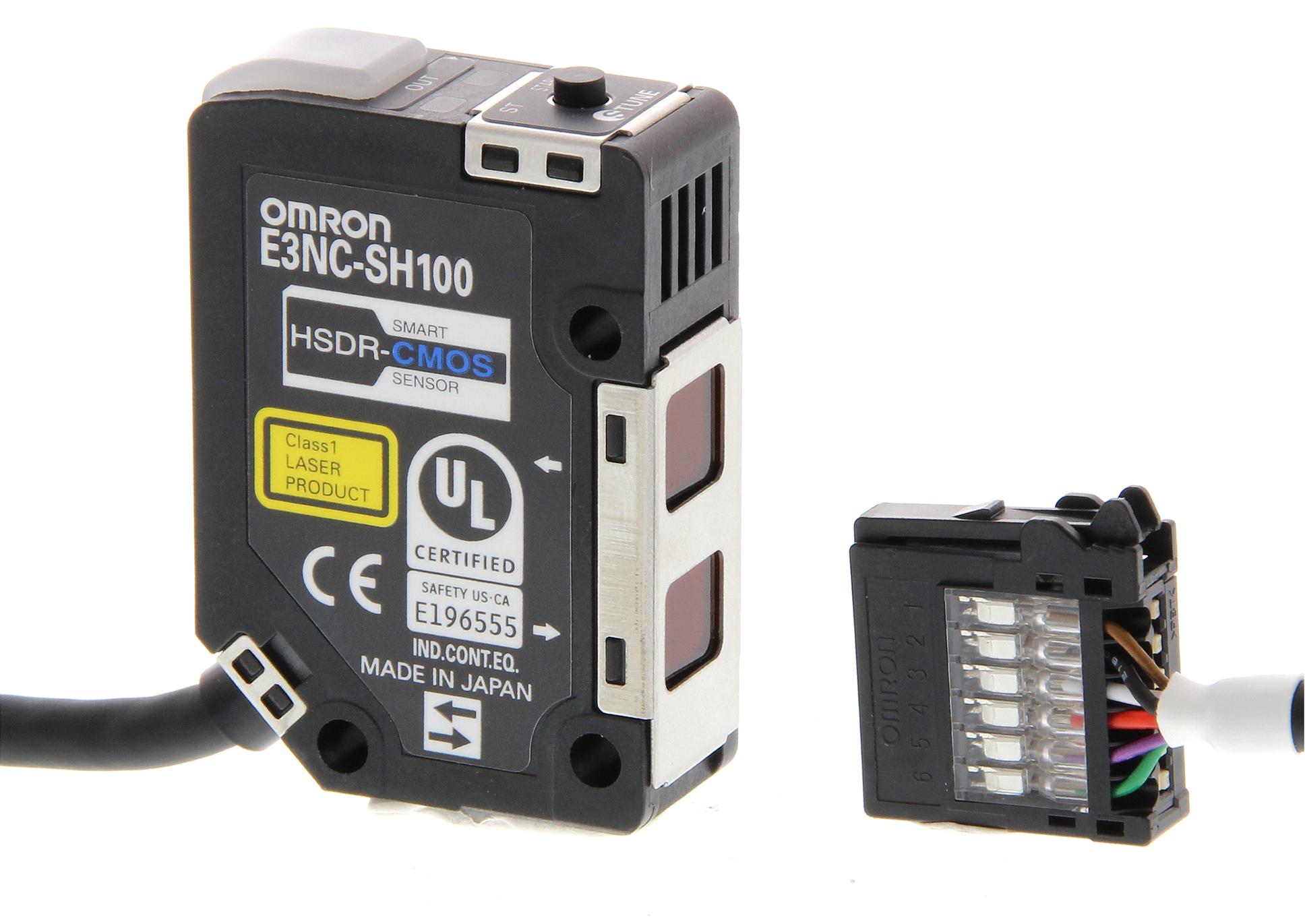 OMRON INDUSTRIAL AUTOMATION E3NC-SH100 2M Sensores Fotoeléctricos Láser