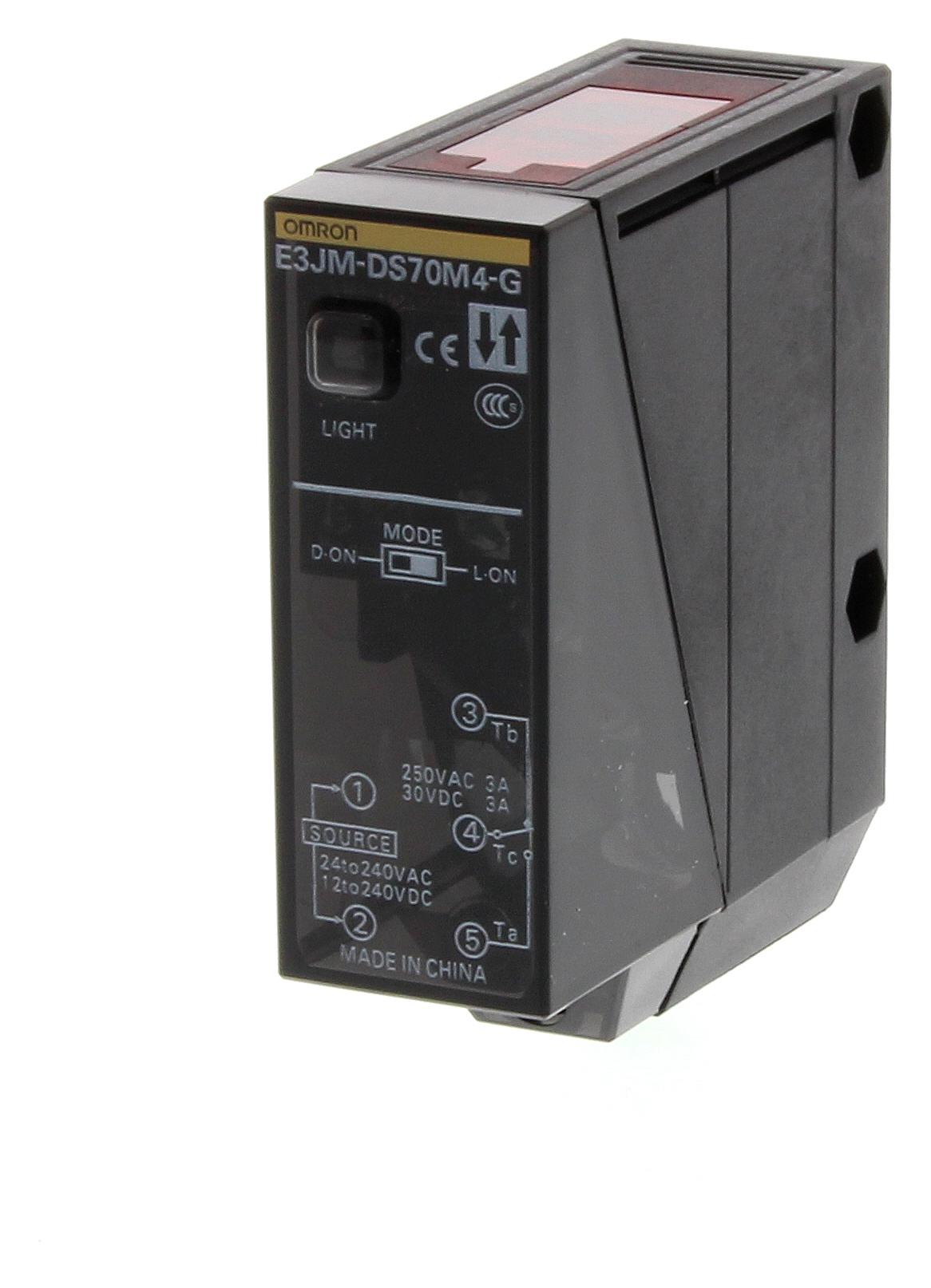 OMRON INDUSTRIAL AUTOMATION E3JM-DS70R4-G Sensores Fotoeléctricos De Ranura / Ópticos