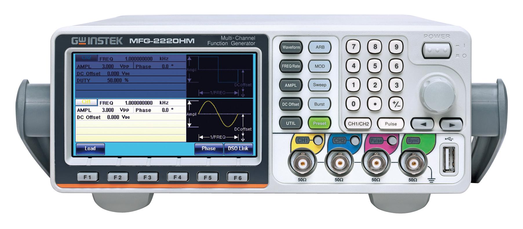 GW INSTEK MFG-2220HM Generadores De Funciones / Arbitrarios / Pulsos