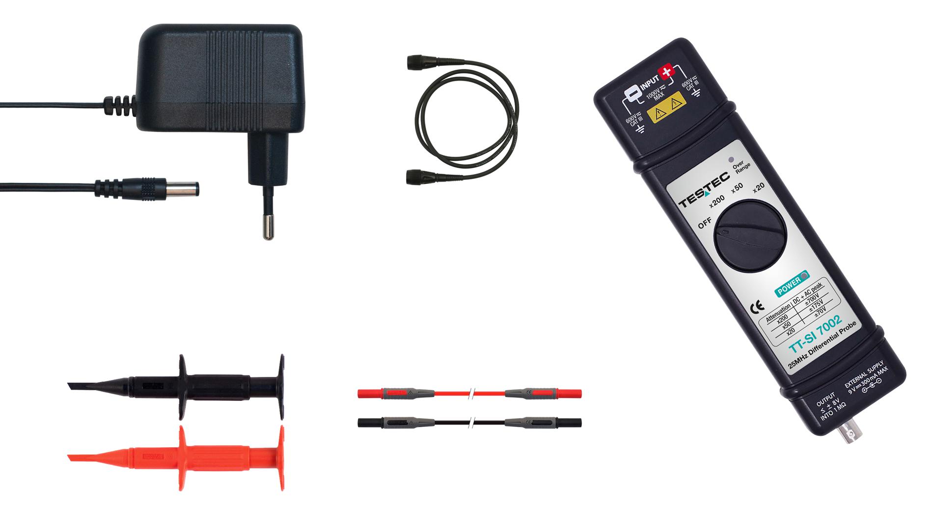 TESTEC TT-SI 7002 Sondas De Prueba Para Osciloscopios (Tensión / Frecuencia)