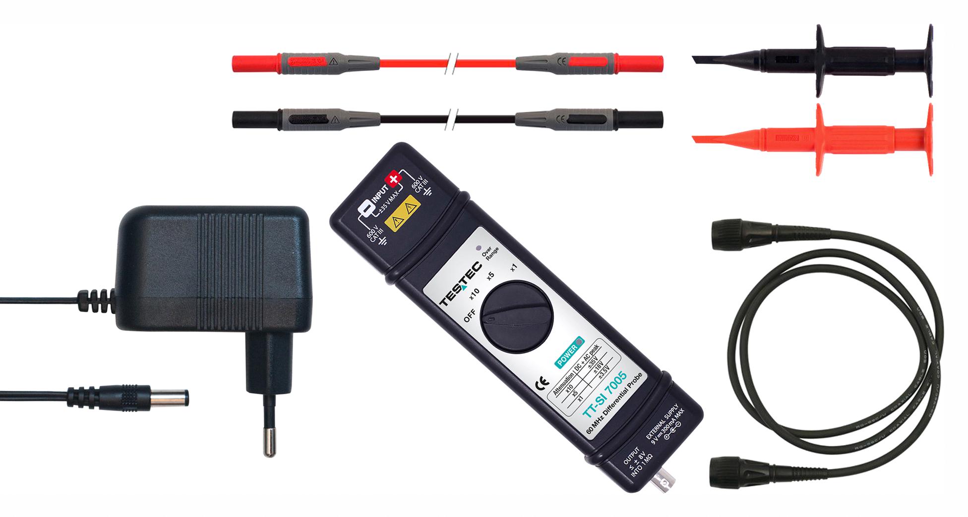 TESTEC TT-SI 7005 Sondas De Prueba Para Osciloscopios (Tensión / Frecuencia)