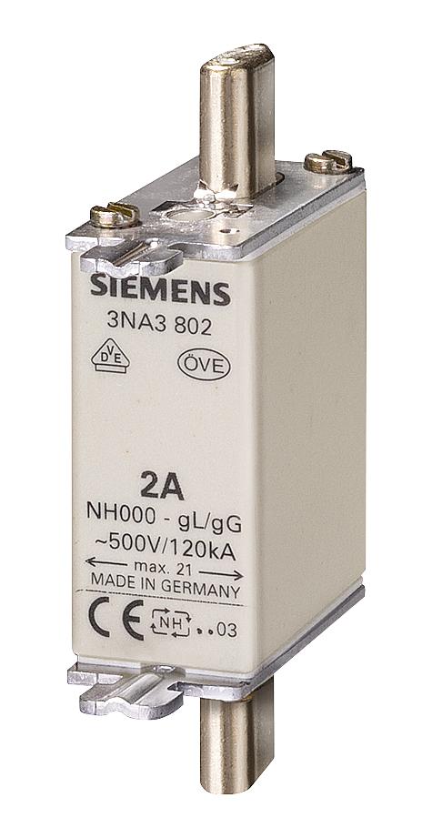 SIEMENS 3NA3814 Fusibles De Alta Capacidad De Ruptura (HRC)