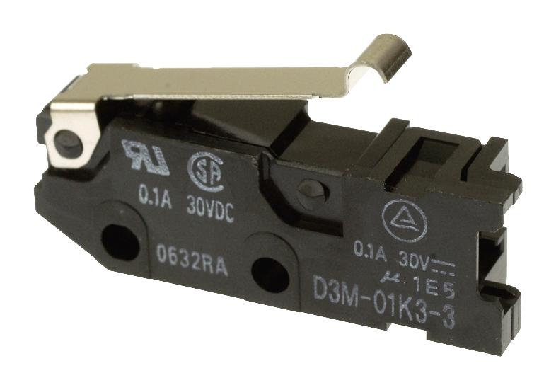 OMRON D3M-01K3-3 Microinterruptores De Acción Rápida