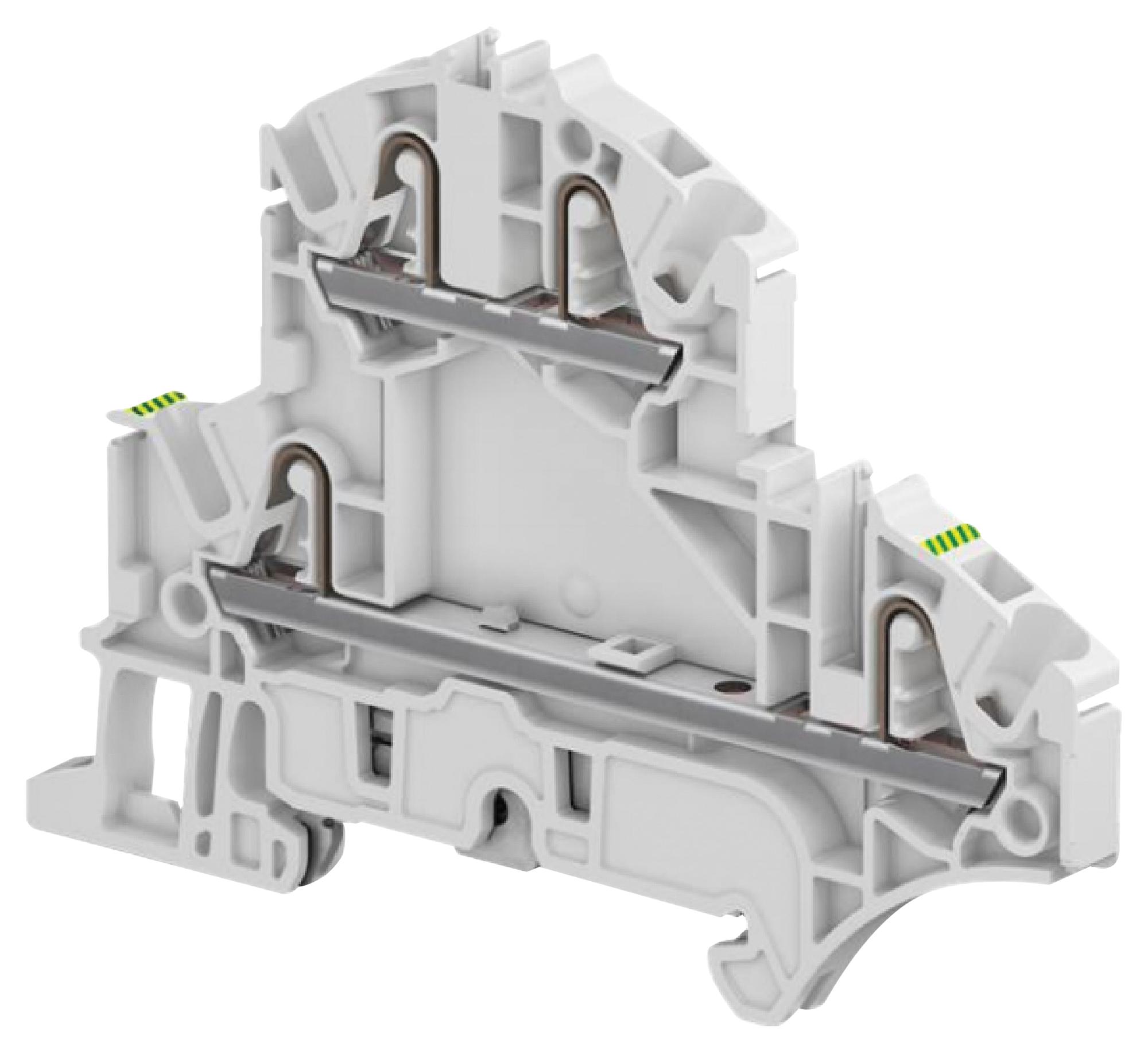 ENTRELEC - TE CONNECTIVITY 1SNK705212R0000 Bloques De Terminales Para Montaje En Carril DIN