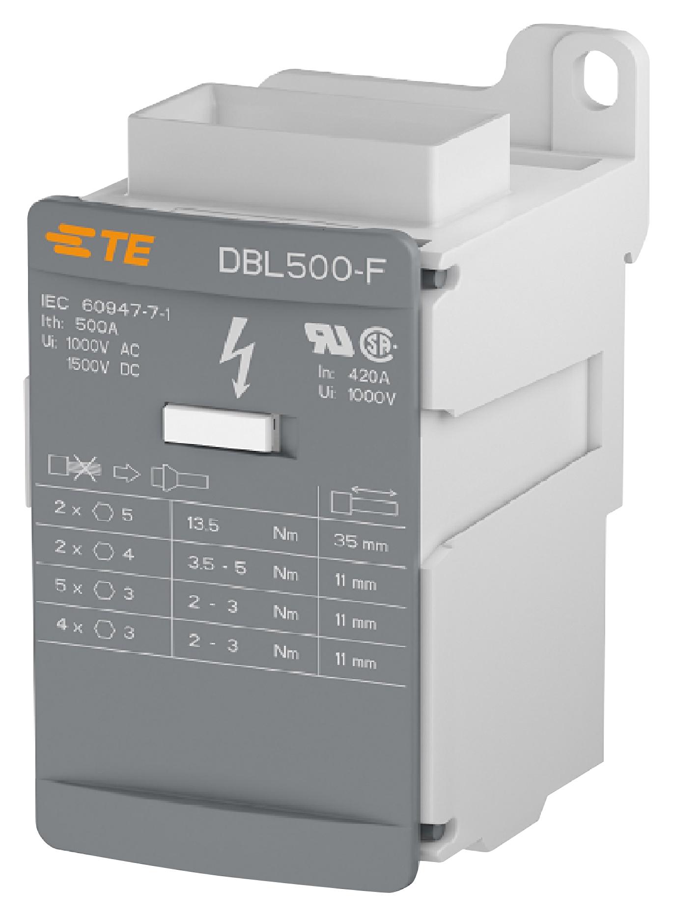 ENTRELEC - TE CONNECTIVITY 1SNL350060R0000 Bloques De Distribución De Potencia